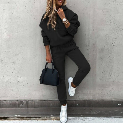 Natalie | Conjunto de sudadera y joggers elásticos para mujer