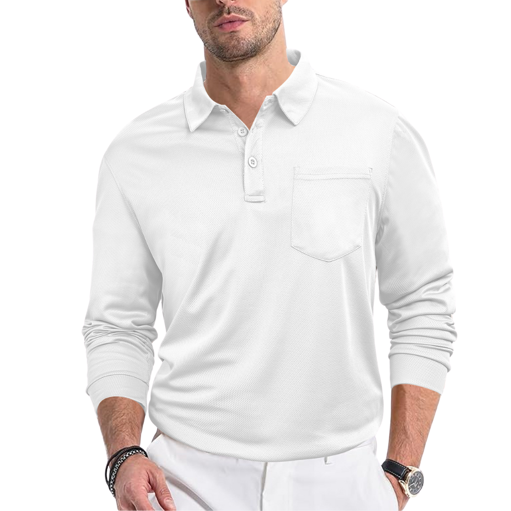 Sleek and Breathable Polo Shirt