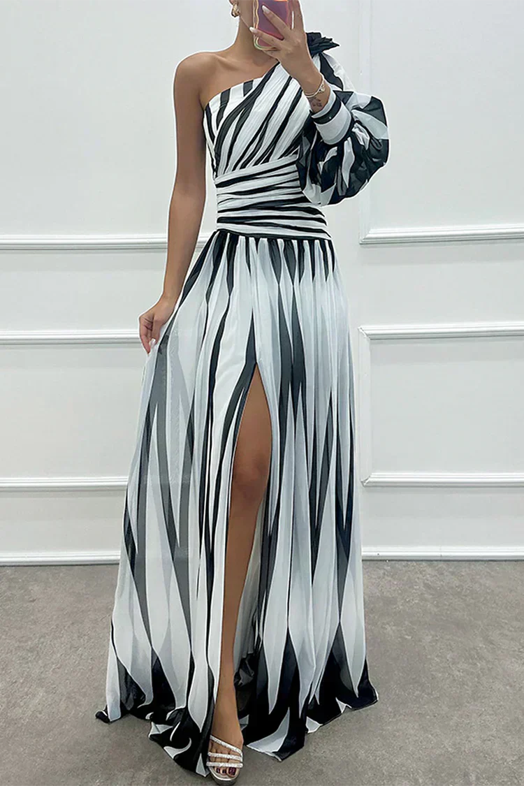 fitted lace wedding dress Strappy Pin Striped Maxi Dress – Reistor