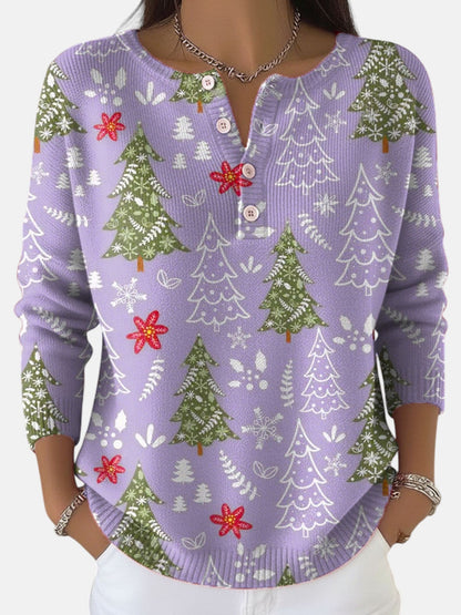 Sofie | Jersey navideño con botones