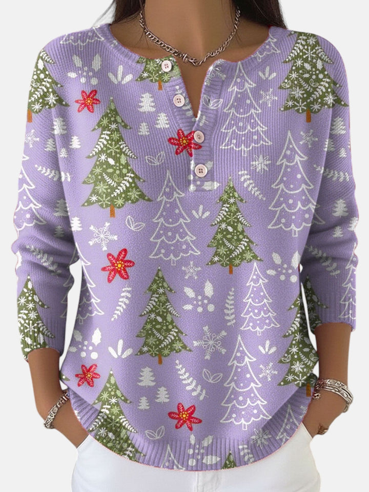 Christmas Jumper with Buttons