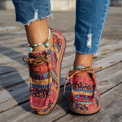 Enora - Zapatillas Retro Coloridas para Mujer