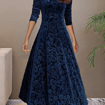 Denise | Vestido elegante de terciopelo