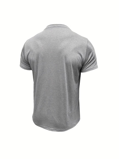 Slade | Camisa clásica de cuello redondo con bolsillo