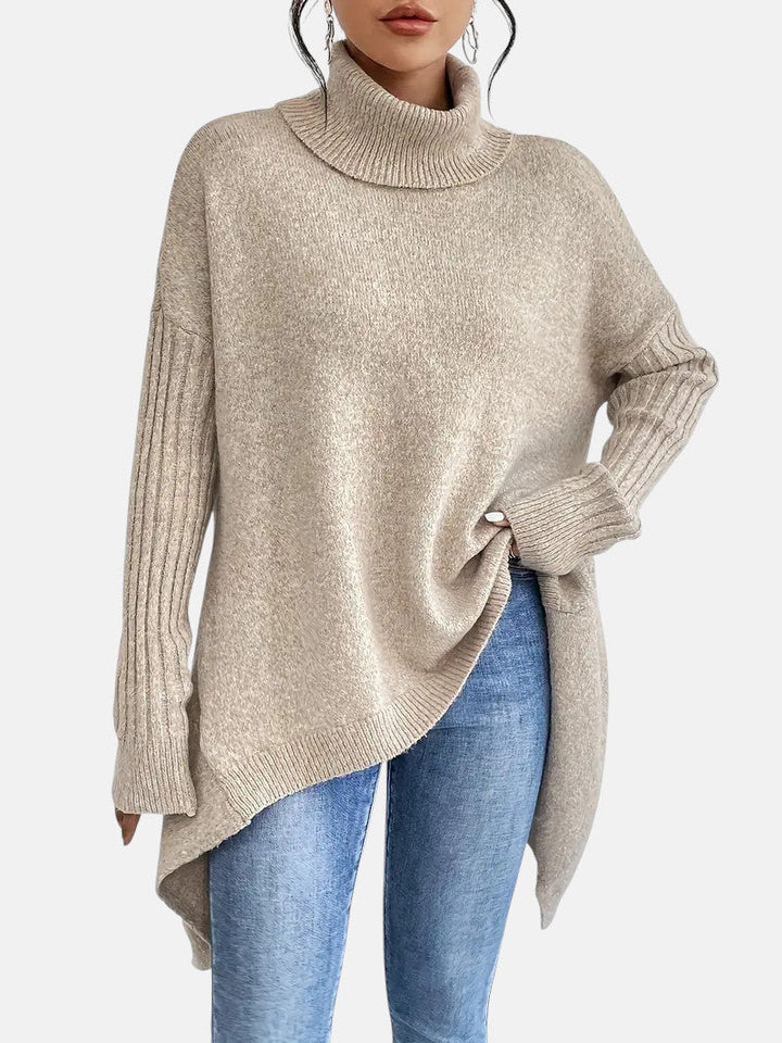 LONG TURTLENECK SWEATER