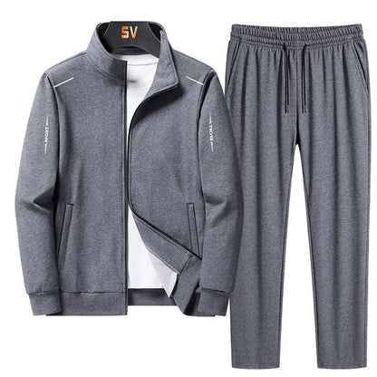 Oliver | Chándal informal con chaqueta y cremallera para hombre