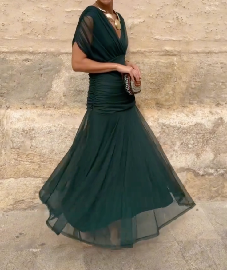 Althea™ | Wrap Dress with Elegant Fluid Line