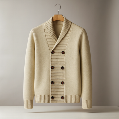 SHAWL CARDIGAN | CLASSIC BRITISH TAILORING