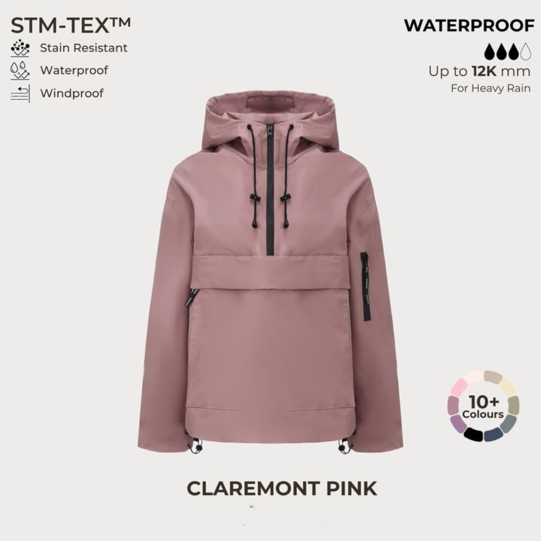 M&amp;D™ - Abrigo impermeable con capucha de gran tamaño