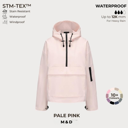 M&amp;D™ - Abrigo impermeable con capucha de gran tamaño