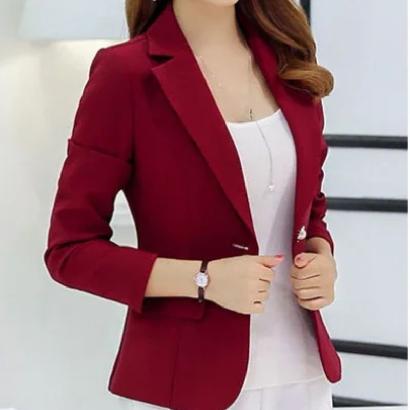 Clara | Blazer de oficina ajustado a medida para mujer 