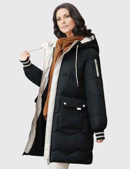 Women Casual Long  Insulated Winter Coat