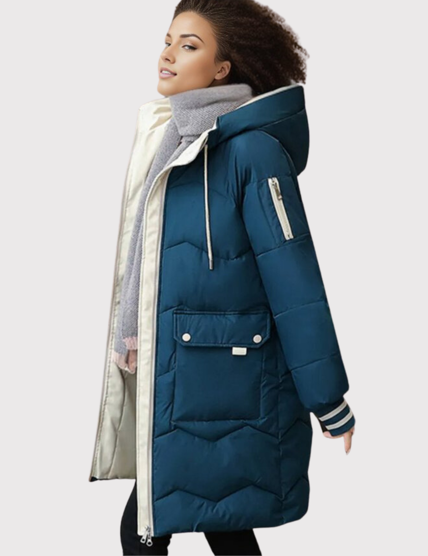 Women Casual Long  Insulated Winter Coat