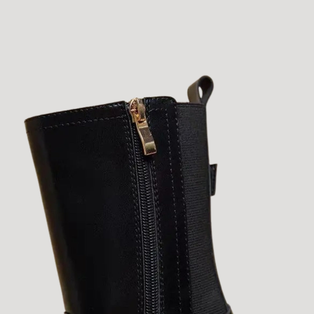 Alice  | Women’s Spring Chunky Mid-Calf Boots