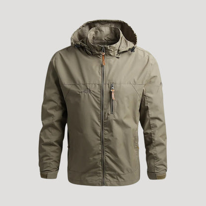 Michael | Chaqueta de primavera con capucha y cremallera para hombre