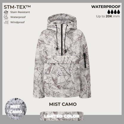 M&amp;D™ - Abrigo impermeable con capucha de gran tamaño