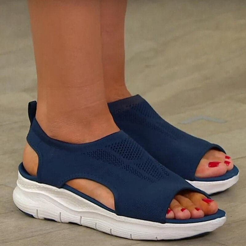 Faith | Sandalias cómodas de punta abierta para mujer para primavera