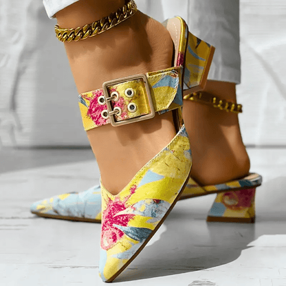 Bello | Tacones Arcoíris Vibrantes
