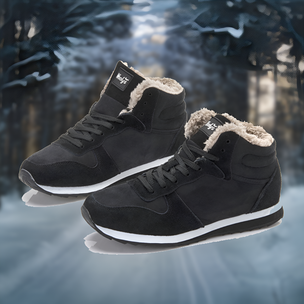 Grant | Men’s Winter High-Top Sneakers with Fur