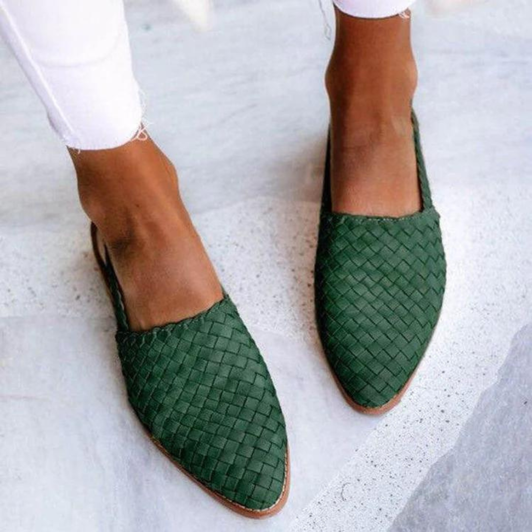 Romy - Sandalias Clásicas de Cuero Hechas a Mano