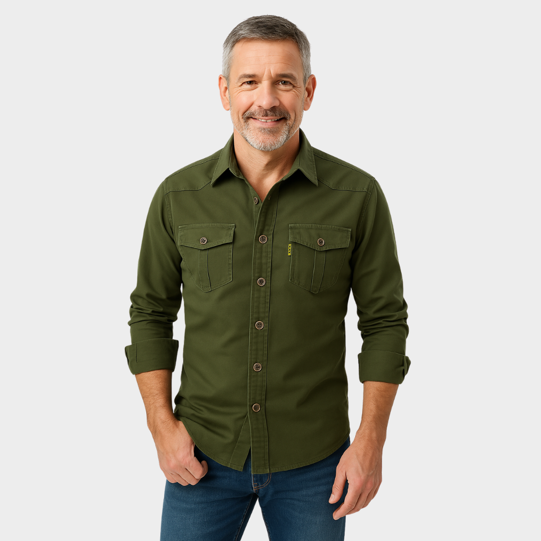 Alden | Camisa moderna de manga larga