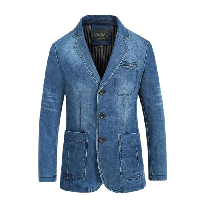 Aiden | Blazer vaquero informal y formal de moda para hombre