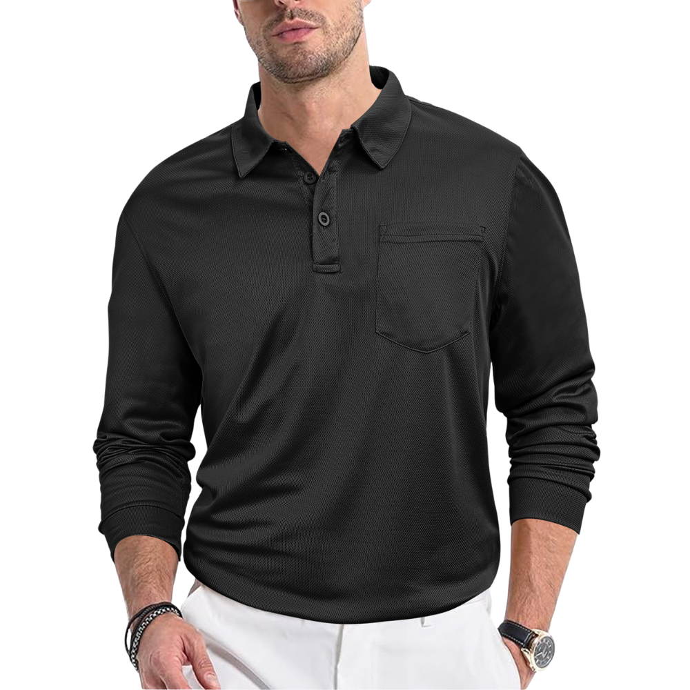 Sleek and Breathable Polo Shirt