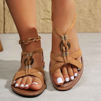 Roman Style Comfort Flat Sandals