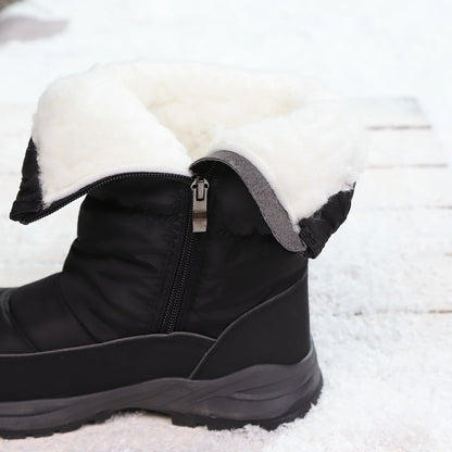 Botas de invierno cálidas e impermeables. 