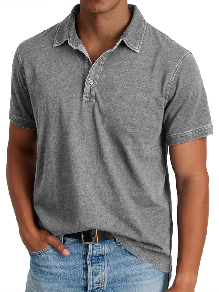 Classic Collar Polo Shirt