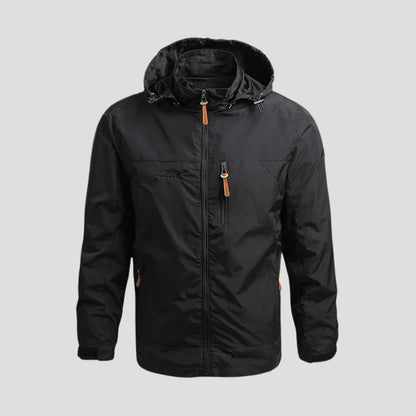 Michael | Chaqueta de primavera con capucha y cremallera para hombre