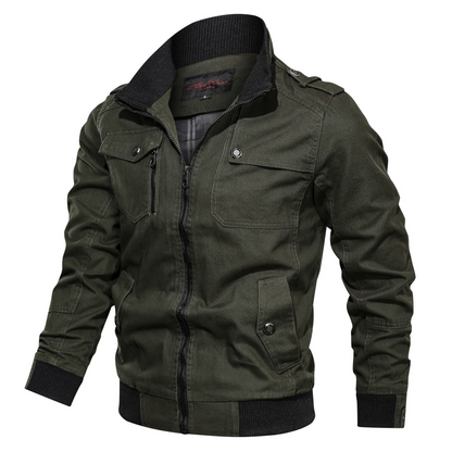 Chaqueta de invierno de combate cargo informal