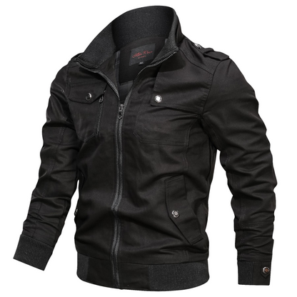 Chaqueta de invierno de combate cargo informal