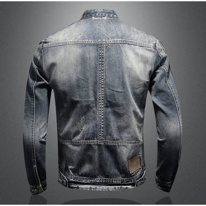 Chaqueta vaquera informal de invierno