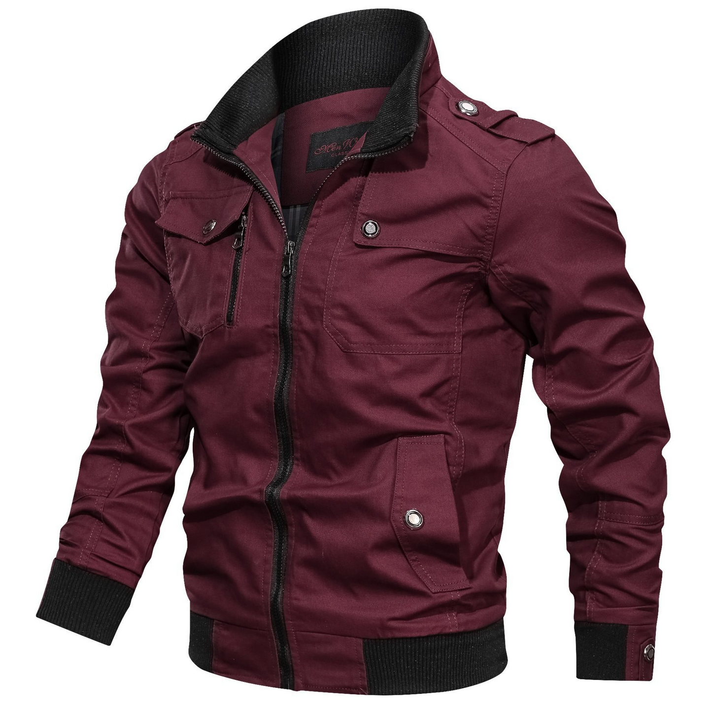 Chaqueta de invierno de combate cargo informal