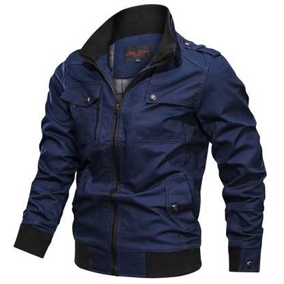 Chaqueta de invierno de combate cargo informal