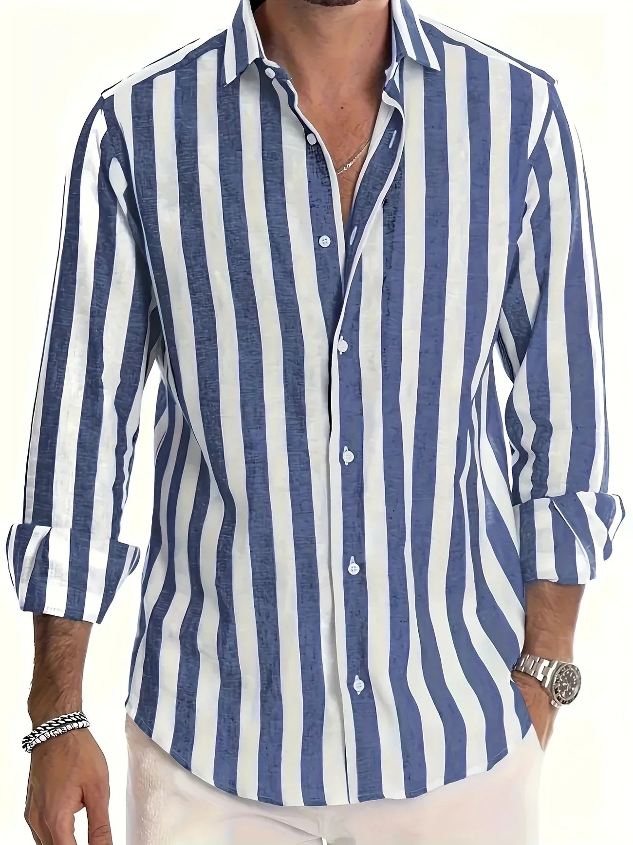 Classic Striped Summer Shirt