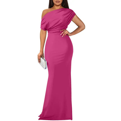 ROSELYN™ – Elegante vestido de noche ajustado con hombros descubiertos