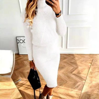 Women’s Stylish Comfortable Midi Sweater Dress