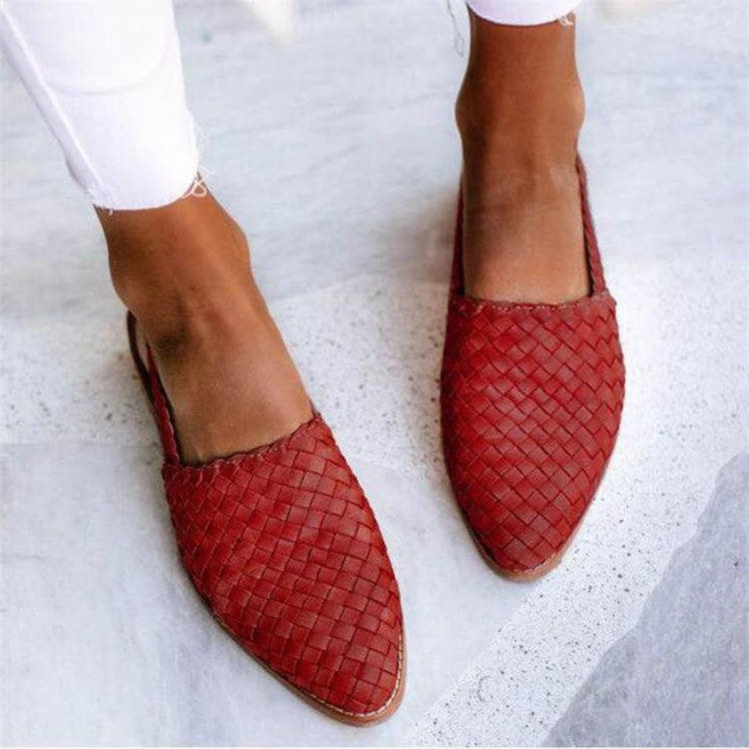 Romy - Sandalias Clásicas de Cuero Hechas a Mano