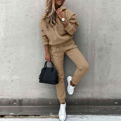 Natalie | Conjunto de sudadera y joggers elásticos para mujer