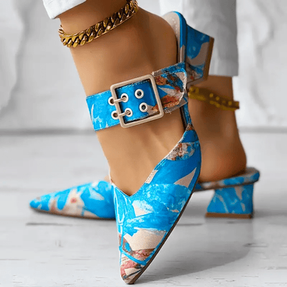 Bello | Tacones Arcoíris Vibrantes