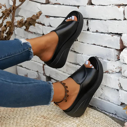 Eliza™ – Sandalias ortopédicas de cuña sin cordones