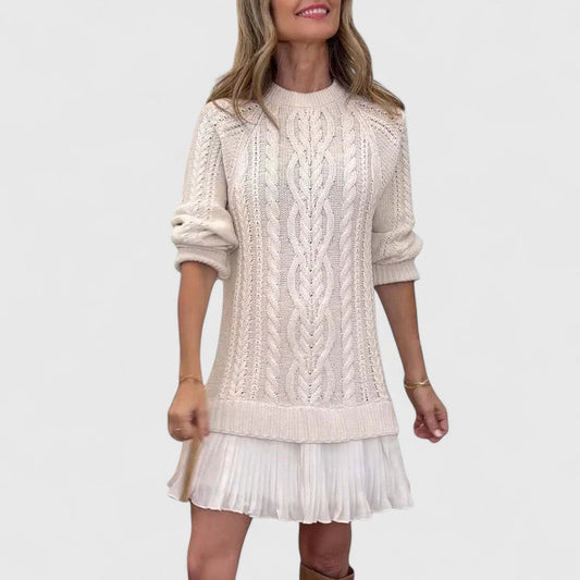 Ashlyndora | Elegante vestido de suéter