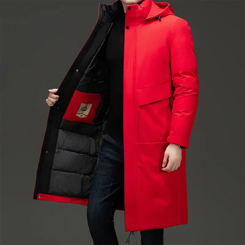 Evan | Abrigo de invierno con cremallera frontal y aislamiento para hombre