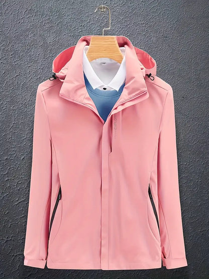 Alyssa | Chaqueta de invierno con capucha y cierre de cremallera para mujer
