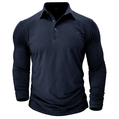 Muscle Fit Longsleeve Polo