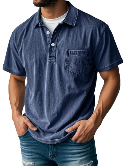 Stylish Short-Sleeve Polo Shirt