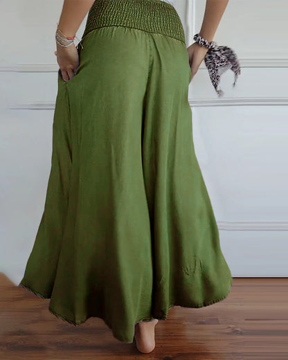Comfy Wide-Leg Trousers