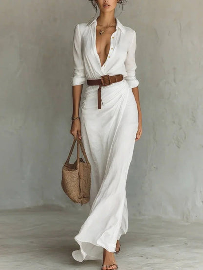 Amira | Vestido cruzado elegante